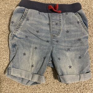 Starry Denim Kids Shorts